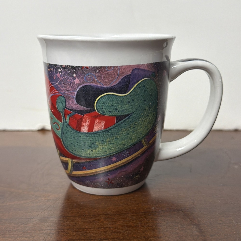 Royal Norfolk Christmas Santa's‎ Sleigh Coffee / Tea Mug